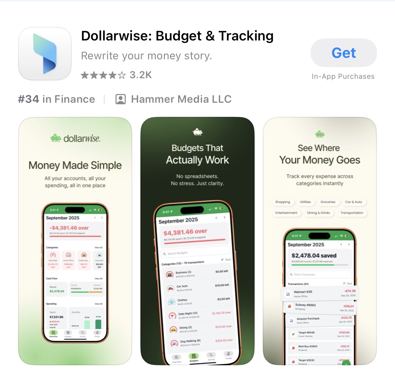 Dollarwise on the App Store